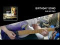 BIRTHDAY SONG/JUDY AND MARY 【ギター弾いてみた】【Guitar cover】【TAB譜・コード譜あり】