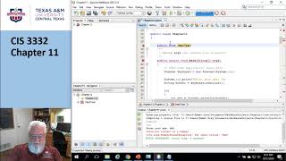 CIS3332 Chapter11 Part2