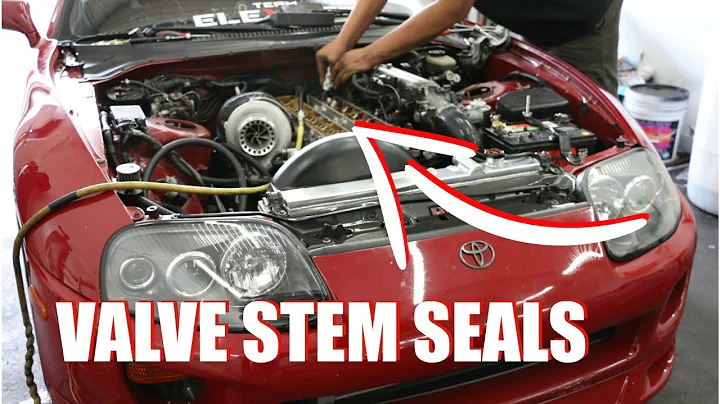 MK4 SUPRA 2JZ VALVE STEM SEALS / HOW TO: WITHOUT REMOVING THE HEAD.