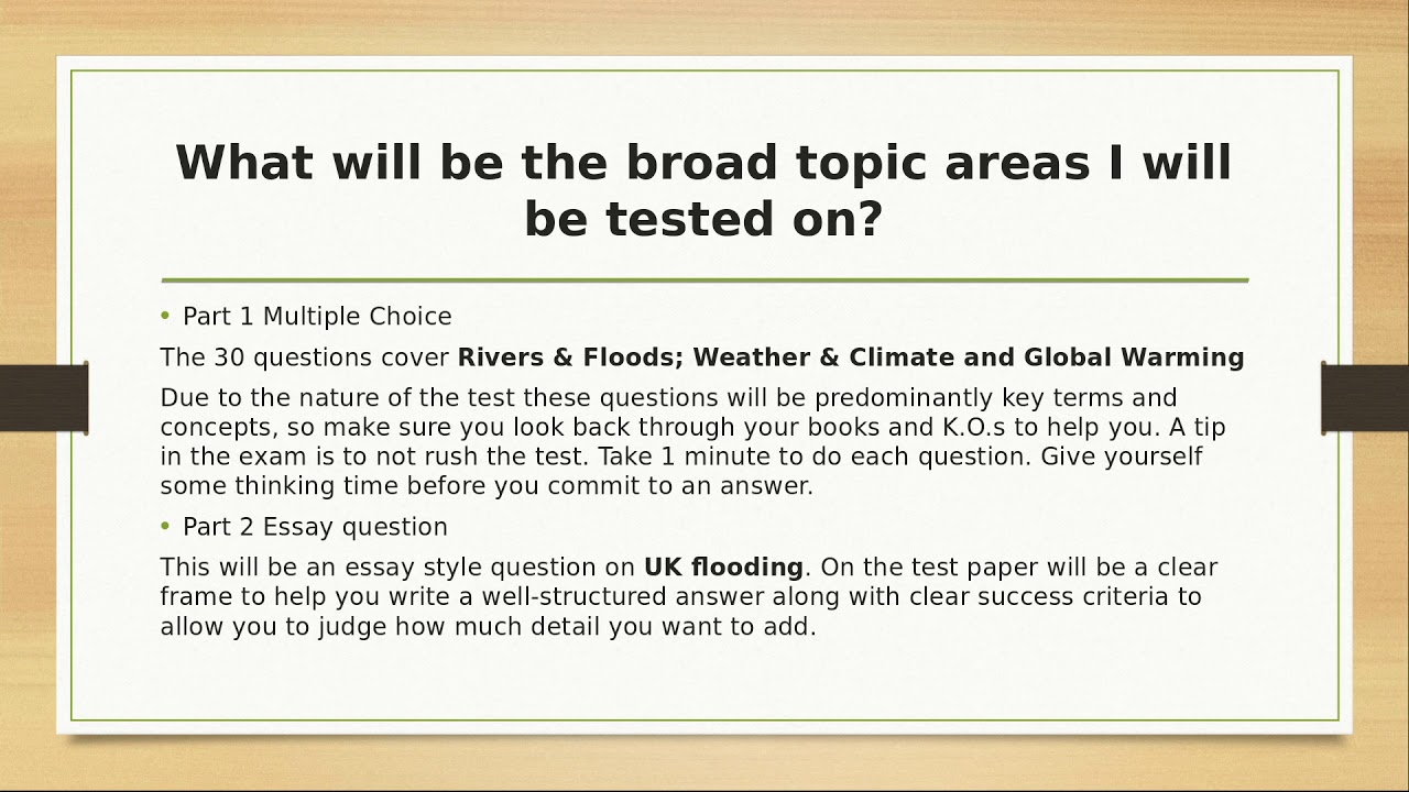 year 8 geography revision guidance youtube