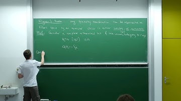 Advanced quantum theory, Lecture 18