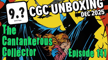 Episode 141: CGC Graded Pressed COMIC BOOK SLABS Unboxing Video BATMAN SUPERMAN SPIDER-MAN BLADE