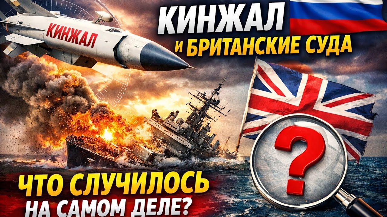 🇷🇺 Срочно! «Кинжал» и британские суда — что произошло на самом деле? Полный разбор 