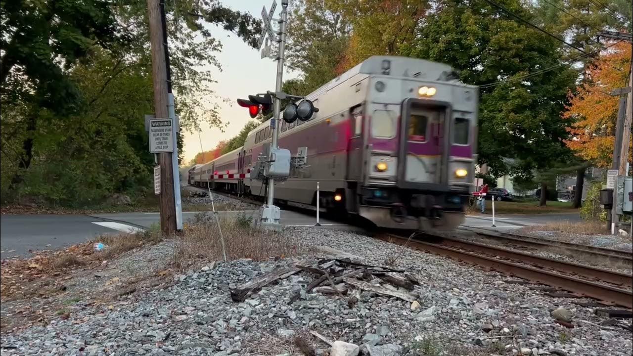 MBTA Trains on the Fitchburg Line! mbta train YouTube