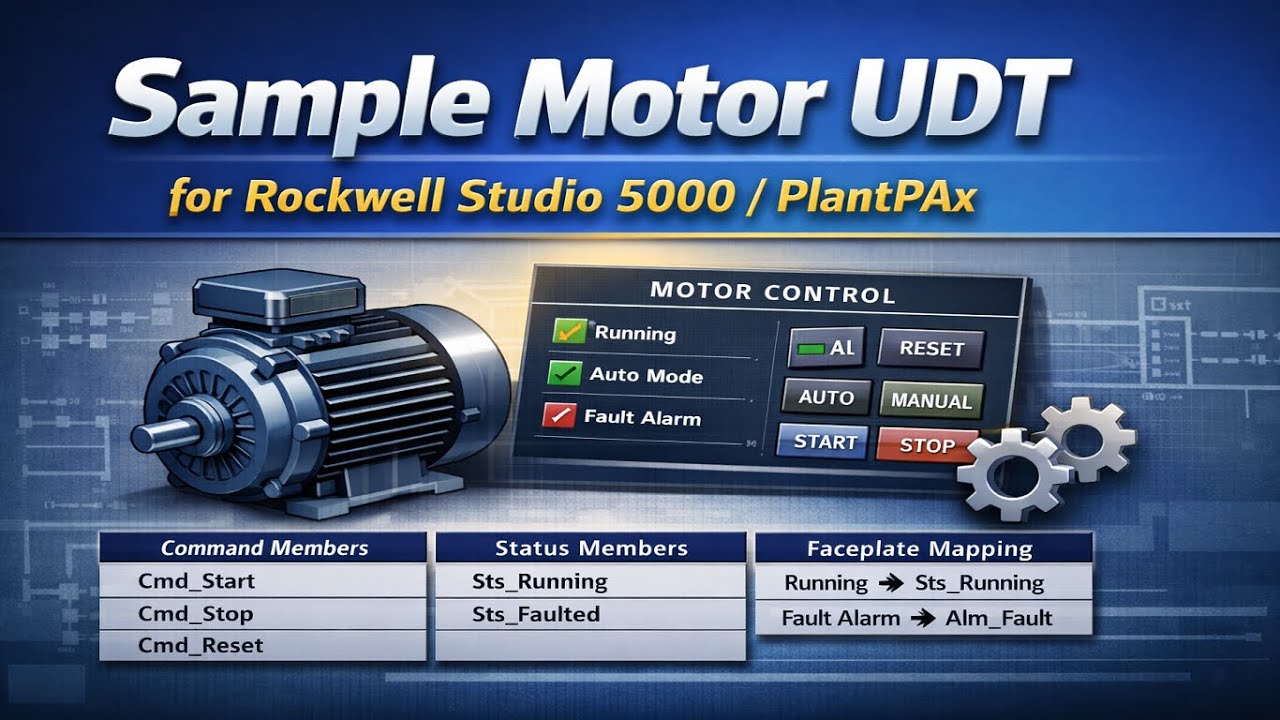 User-Defined Data Types (UDTs) – Studio 5000 DCS Best Practices