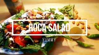 طريقة عمل سلطة الجرجير بالتمر | How To Make Rocca Salad with Dates 4K