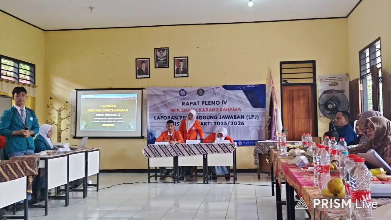 Siaran langsung OSIS SMAN 1 KARANG BAHAGIA