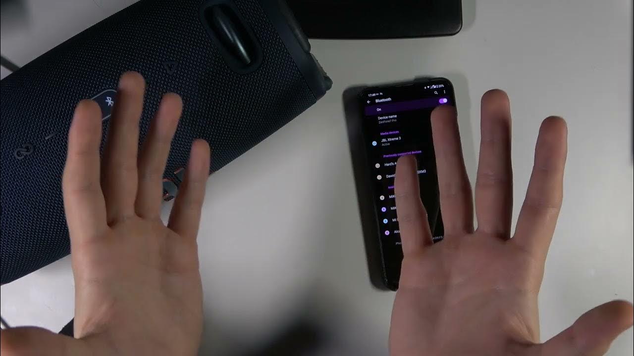 How to Switch On/Off JBL XTREME 3 Turning JBL Speaker YouTube