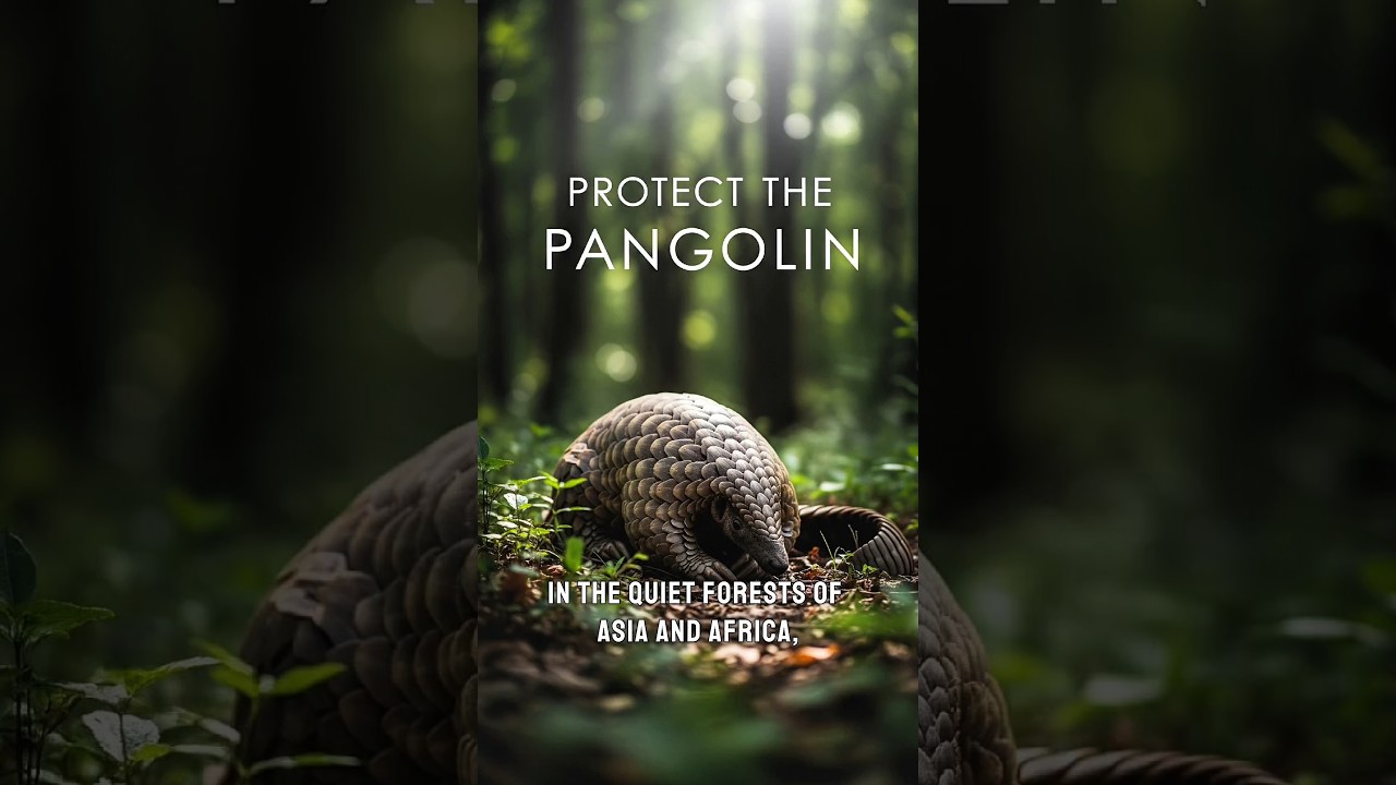 The Pangolin’s Secret Armor – Nature’s Silent Warrior 