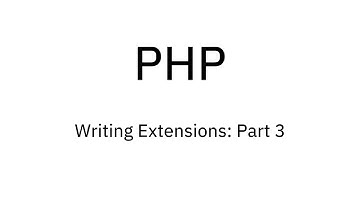 3. Writing PHP Extensions: Implementing the rdp_simplify function and adding a test case.