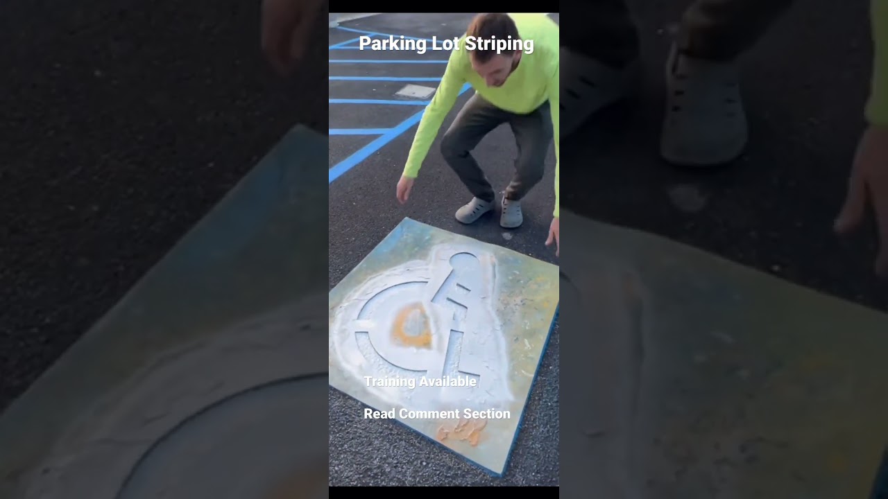 Parking Lot Striping YouTube