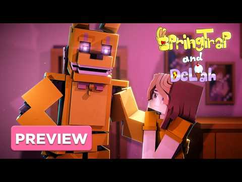 Springtrap and Deliah [Preview]【 Minecraft Animation - Five Nights at Freddy's 】