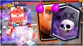 Clash Royale - GRAVEYARD MADNESS! Meta Deck