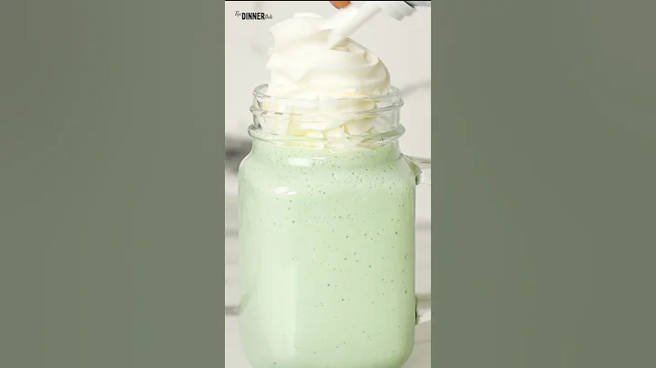 Shamrock shake. minty, creamy and delicious. Happy St Patrick's Day! #mcdonalds #shamrockshake