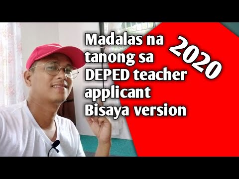 Deped Teacher Applicant Interview (Common Questions and Answers 2020 ...