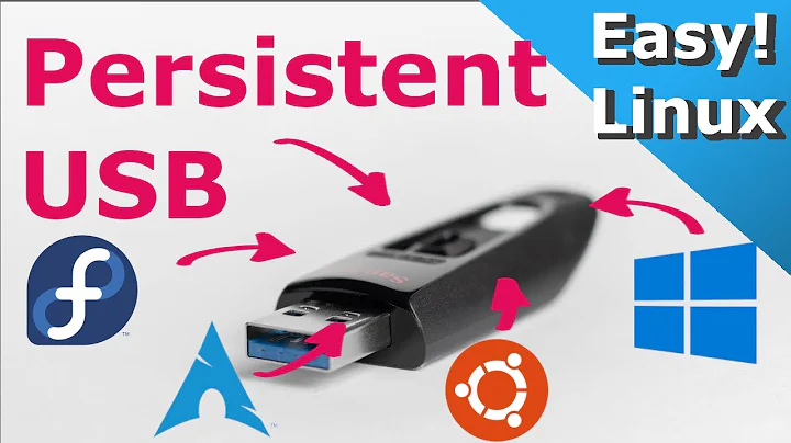 Create a Linux Persistent USB - Use Linux Anywhere with a Persistent Disk!! Easy Beginner Guide.
