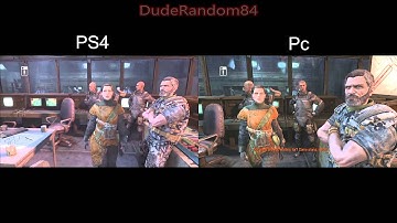 Metro Last Light Redux PS4 Vs Pc Side By Side Graphics Comparison Part 2