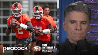 Shedeur Sanders ‘gaining ground’ in Browns QB competition | Pro Football Talk | NFL on NBC