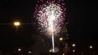 2015 Italitan Fest Fireworks Downtown Akron