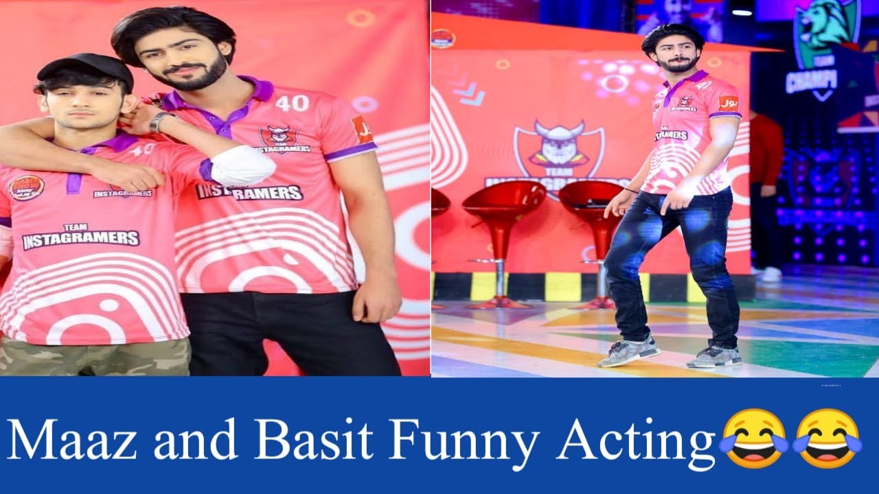 Ramzan Rind Maaz safdar and Basit rind funny acting in Game Show | Game Show Ramzan ...