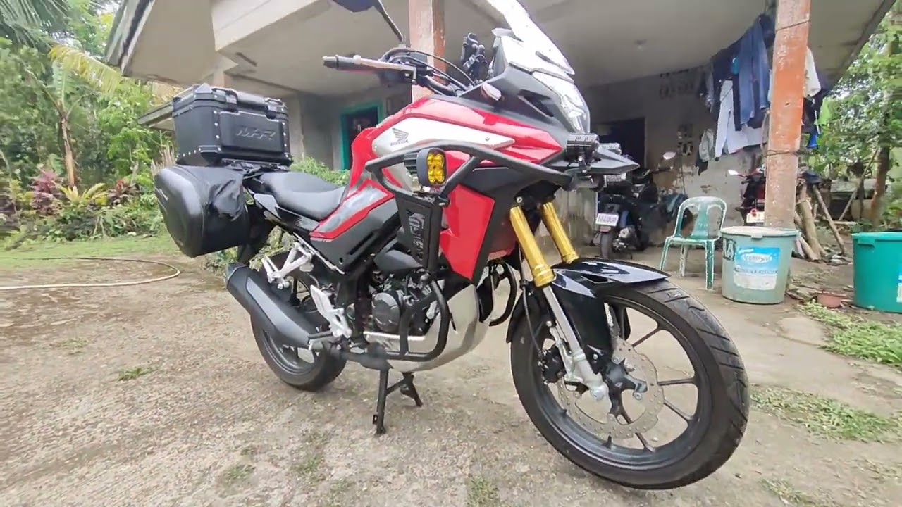 CB150x Accessories installed..