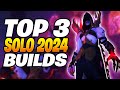 Top 3 best solo player builds 2024  albion solo build 2024
