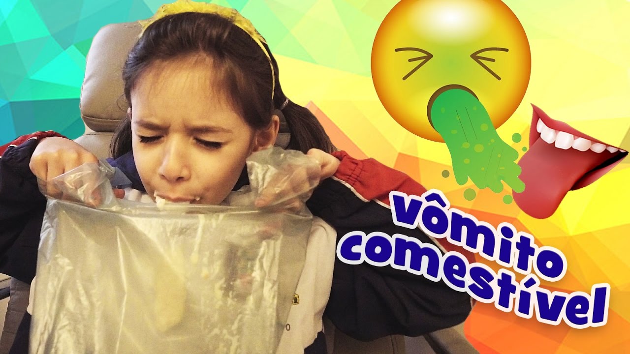 Vômito Comestivel / Como Fazer / DIY com Sarinha
