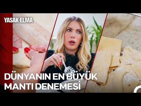 Yalı Vlogu #75: Yıldız'dan Tansiyon Fırlatan 'Dev' Mantı Sürprizi! 🧂🥟 - Yasak Elma