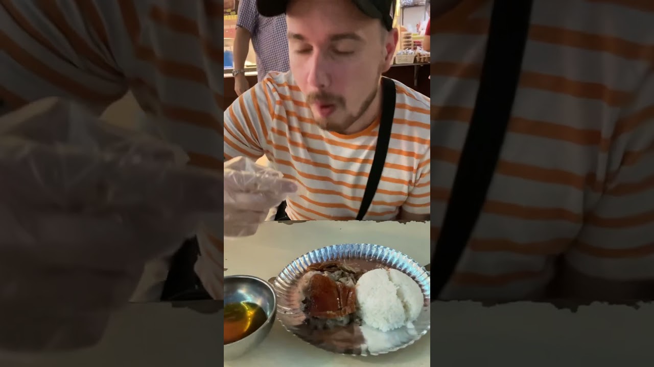 MY GERMAN PARTNER TRIES LECHON / 🇩🇪🇵🇭 GERMAN FILIPINA COUPLE / OUR FIRST MEETING