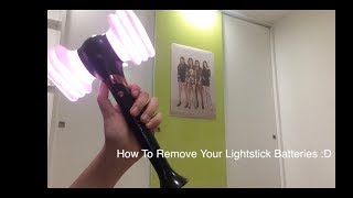 Download lagu How to remove Batteries from Blackpink Lightstick