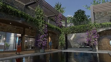 Antalya Kaş municipality square project- D5 RENDER 2.3