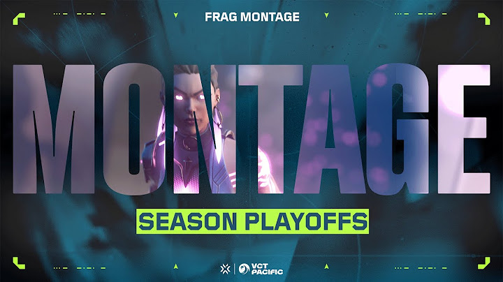 Playoffs Frag Montage // VCT Pacific Stage 2