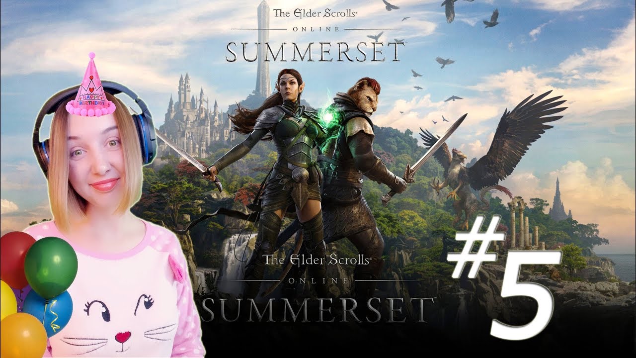 ESO SUMMERSET EPISODE 5 gaming logo