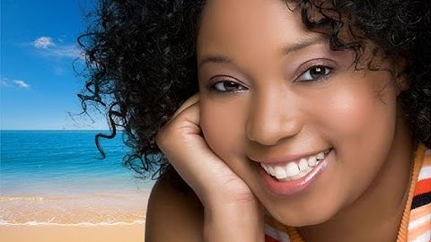 Photoshop - Tách tóc bằng kỹ thuật Refine Edge