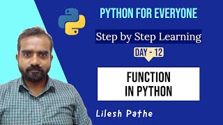 Core Python Day 12 function