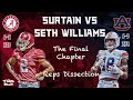 Bama's Pat Surtain vs. Auburn monster WR Seth Williams is lit!!