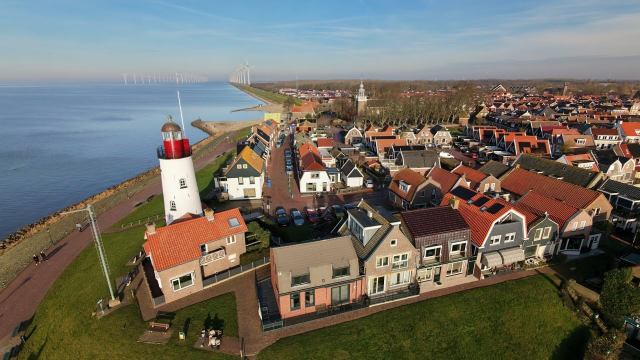 Een zonnige dag in Urk. Januari 2026