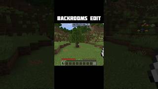 #esc backrooms minecraft