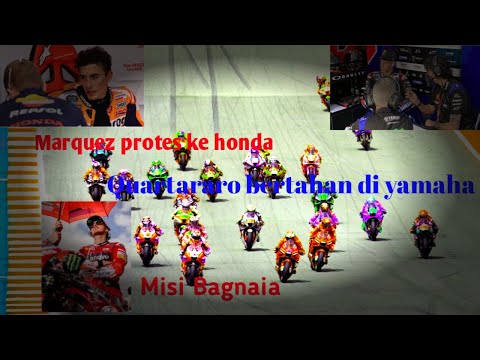 Jadwal Motogp Portugal 2022🏍 Marquez Protes ke Honda🏍Quartararo Bertahan  di Yamaha🏍Misi Bagnaia