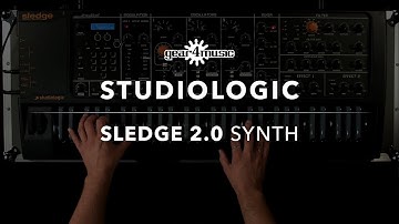 Studiologic Sledge 2.0 61 Key Synth (Sounds Only) | Gear4music Demo