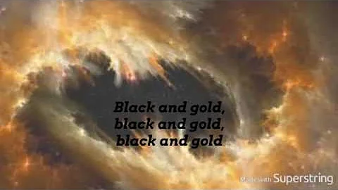 Sam Sparro Black And Gold lyrics