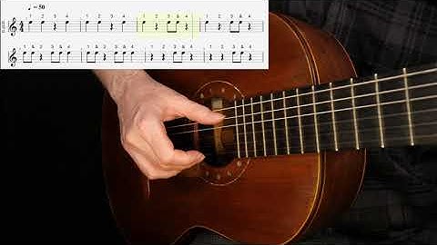 Sight Reading For Guitar Level 001 Exercise 2