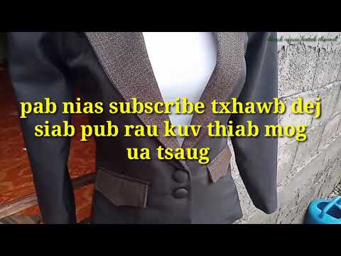 Video: Yuav Ua Li Cas Xaws Zipper Mus Rau Hauv Lub Hnab Tsho Knitted