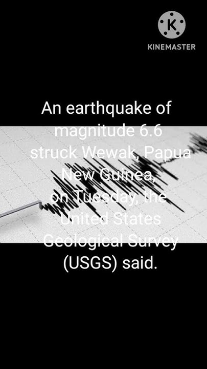 Earthquake today wewak