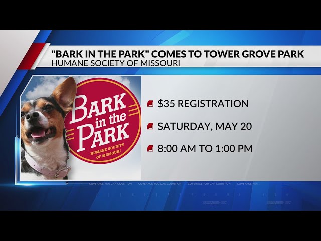 Humane Society hosts 'Bark in The Park' this weekend 