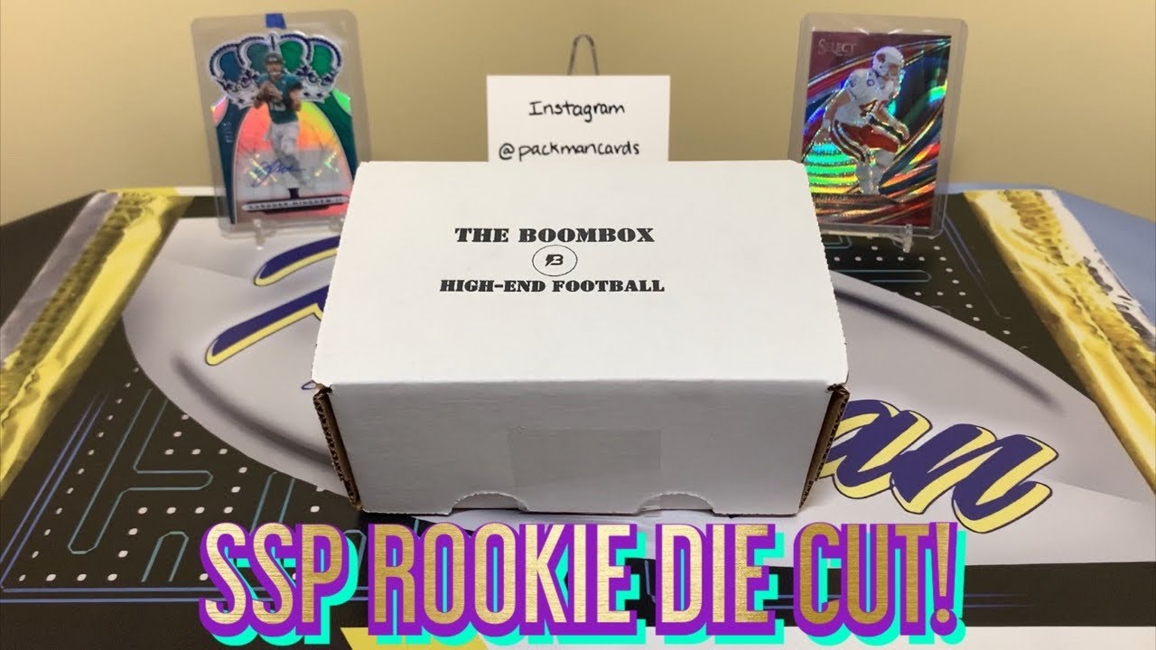 *SSP Rookie Die Cut!* The Original Boombox June’s High-End Football Box Break