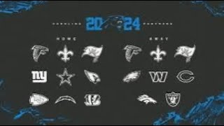 Carolina Panthers 2024 NFL Schedule Dates Announced