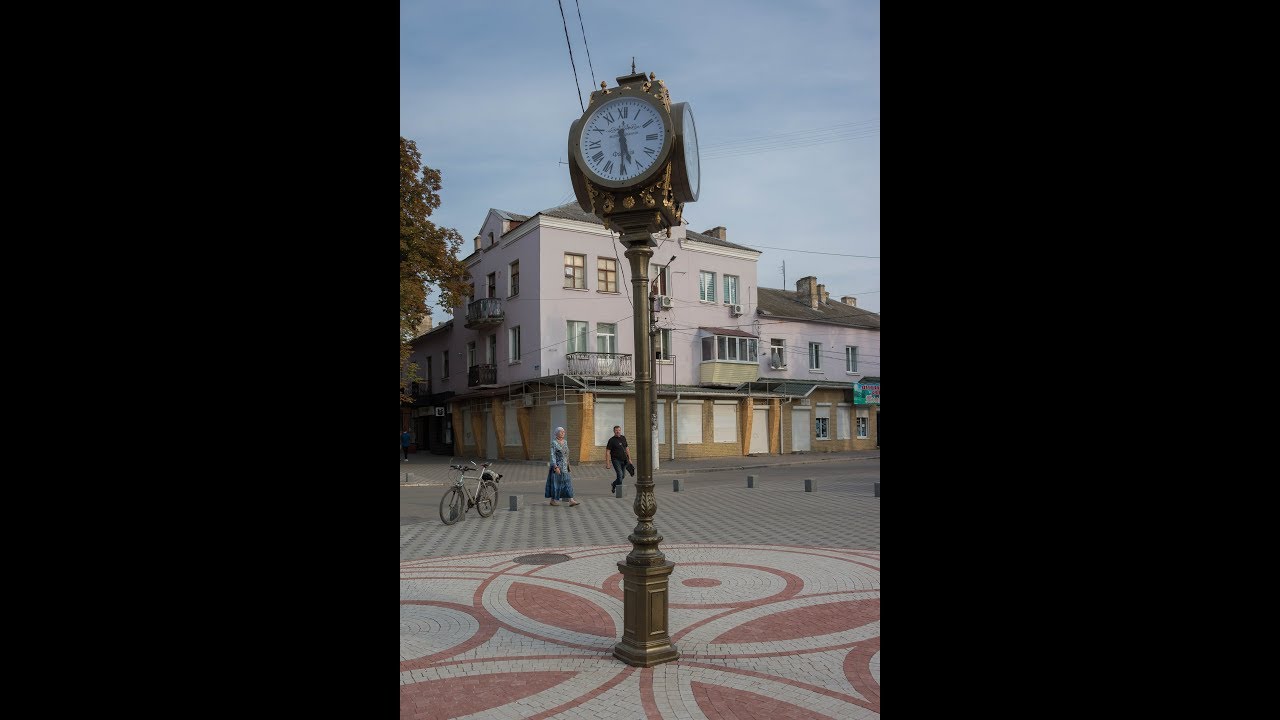 Декоративные уличные часы - YouTube