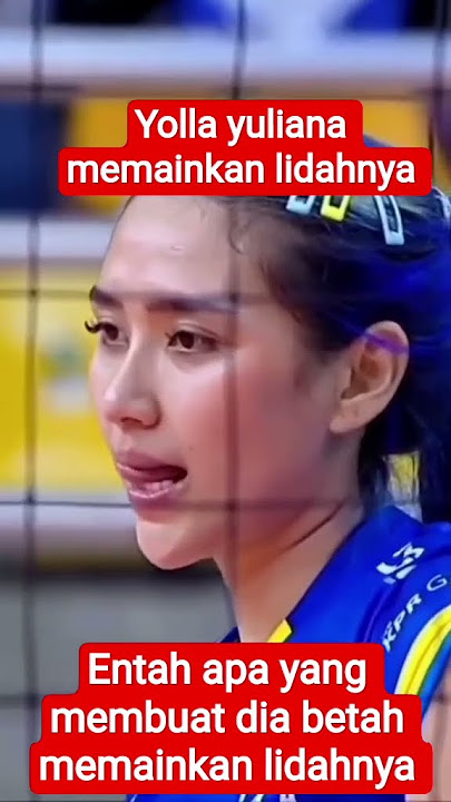 Inilah detik di mana yolla yuliana memainkan lidah nya