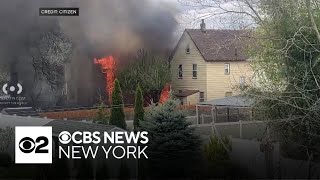 Suspicious house fire on Staten Island under investigation